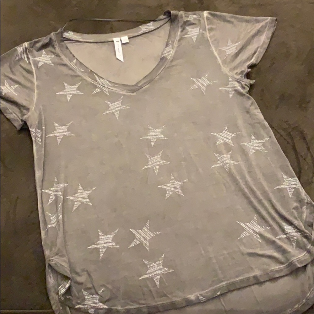 Star silky free flowing top